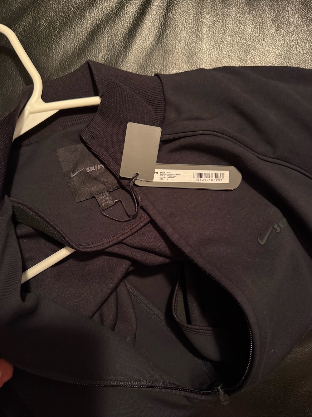 Nike Skims Matte Tricot Oversized Track Jacket NWT - Picture 8 of 8